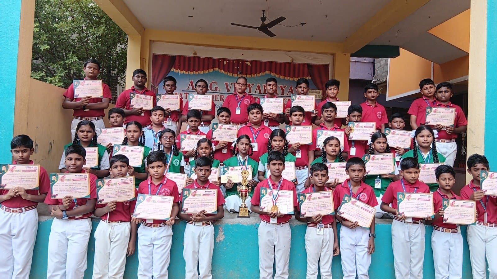 Inter-school competition winners